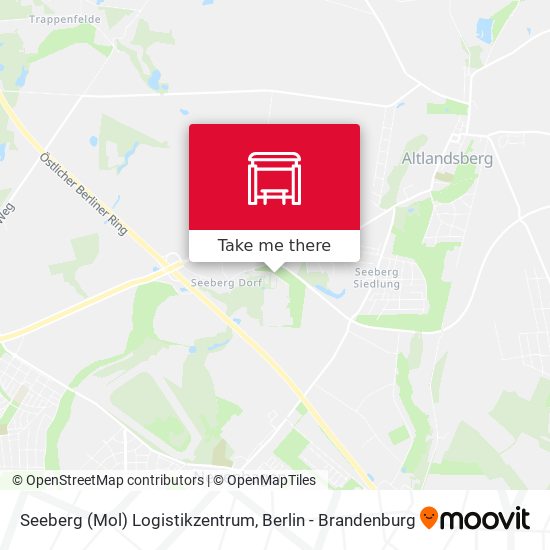 Seeberg (Mol) Logistikzentrum map