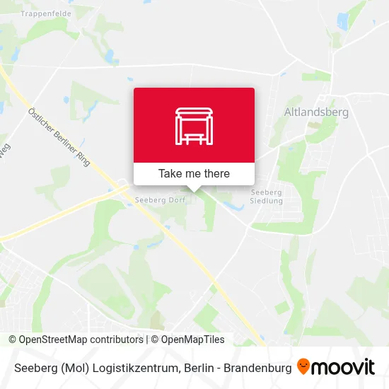 Seeberg (Mol) Logistikzentrum map
