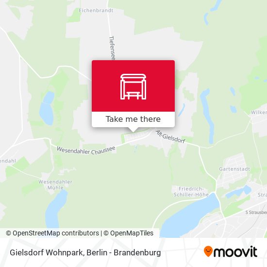 Gielsdorf Wohnpark map
