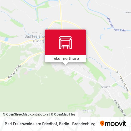Bad Freienwalde am Friedhof map