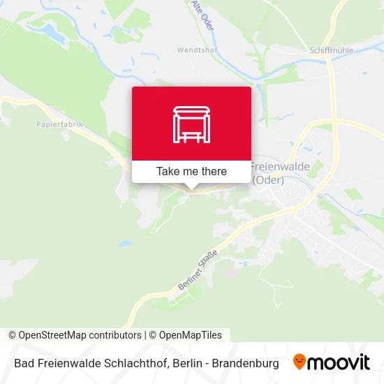 Карта Bad Freienwalde Schlachthof