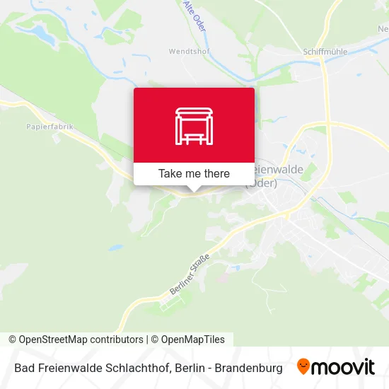 Карта Bad Freienwalde Schlachthof