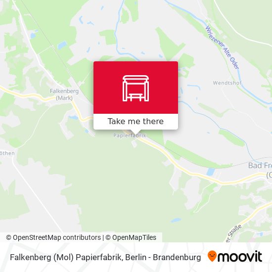 Falkenberg (Mol) Papierfabrik map