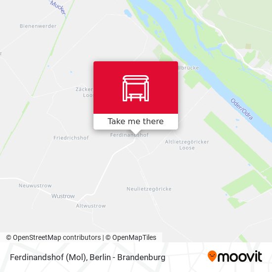Ferdinandshof (Mol) map