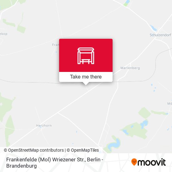 Frankenfelde (Mol) Wriezener Str. map
