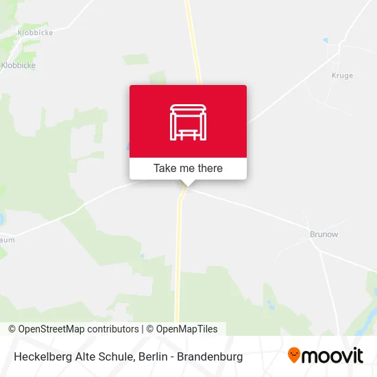 Heckelberg Alte Schule map