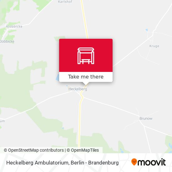 Heckelberg Ambulatorium map