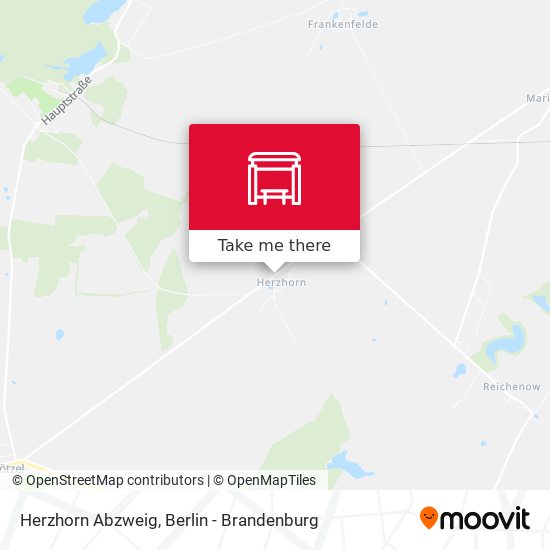 Herzhorn Abzweig map