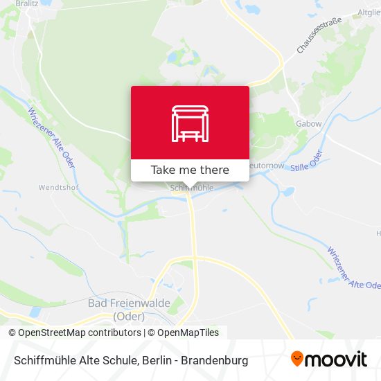 Schiffmühle Alte Schule map