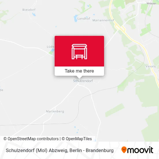 Schulzendorf (Mol) Abzweig map