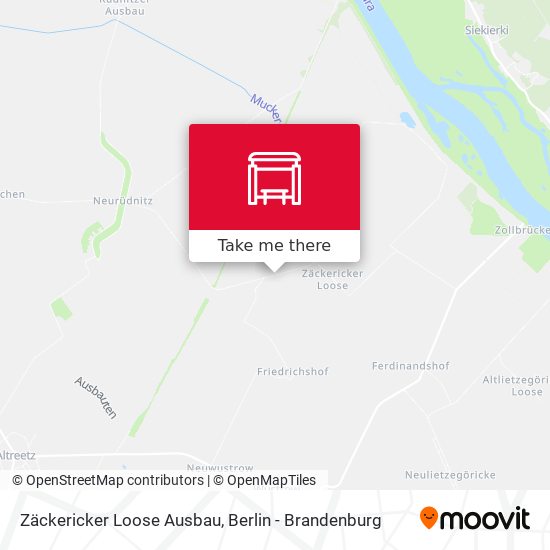 Zäckericker Loose Ausbau map