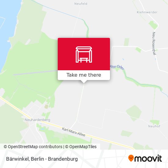 Bärwinkel map
