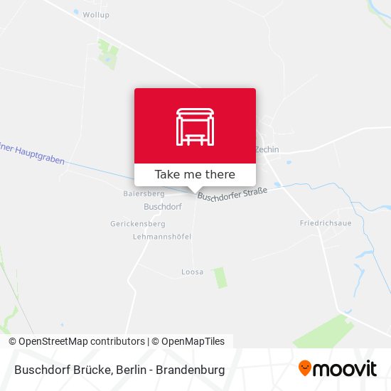 Buschdorf Brücke map