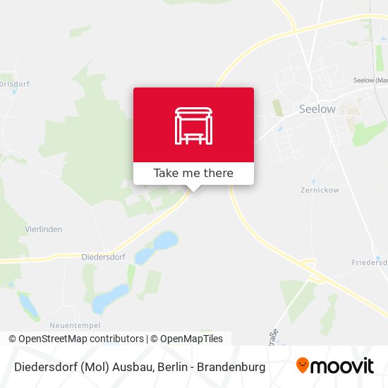 Diedersdorf (Mol) Ausbau map
