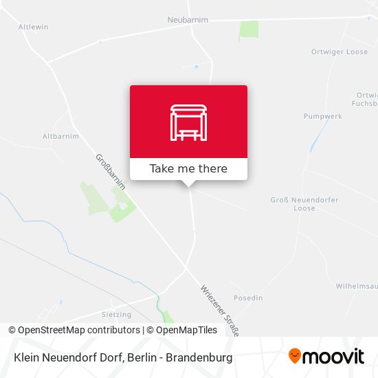 Klein Neuendorf Dorf map
