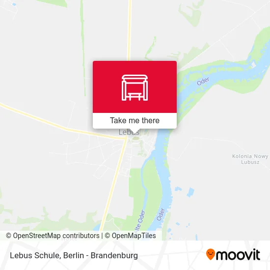 Lebus Schule map