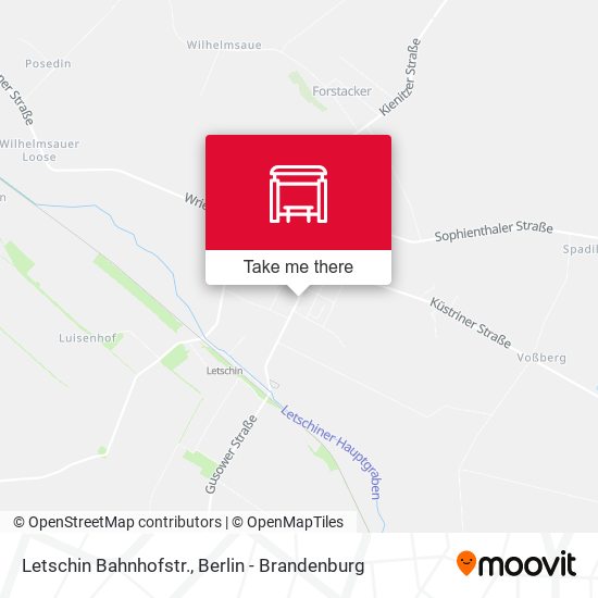 Letschin Bahnhofstr. map