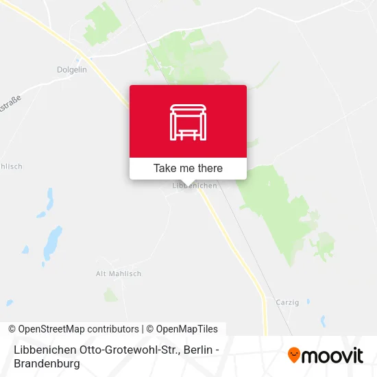 Карта Libbenichen Otto-Grotewohl-Str.