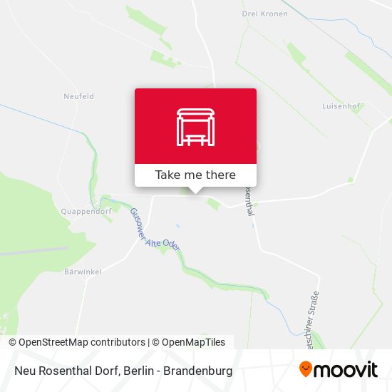 Neu Rosenthal Dorf map