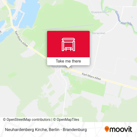 Neuhardenberg Kirche map