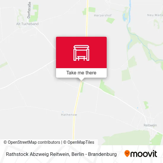 Карта Rathstock Abzweig Reitwein