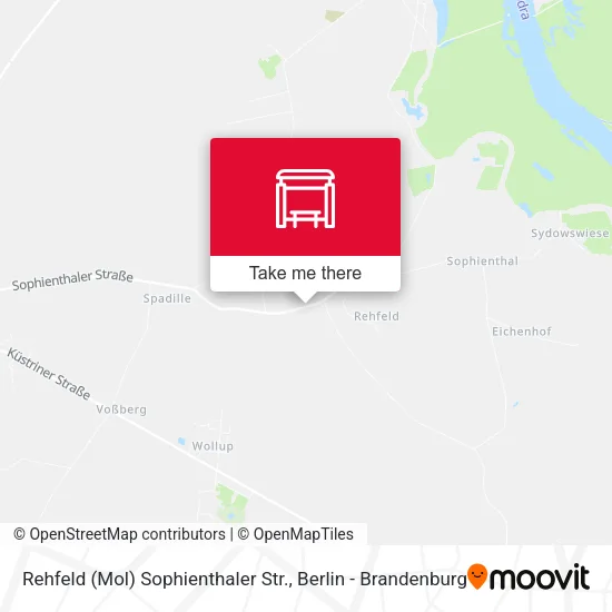 Карта Rehfeld (Mol) Sophienthaler Str.