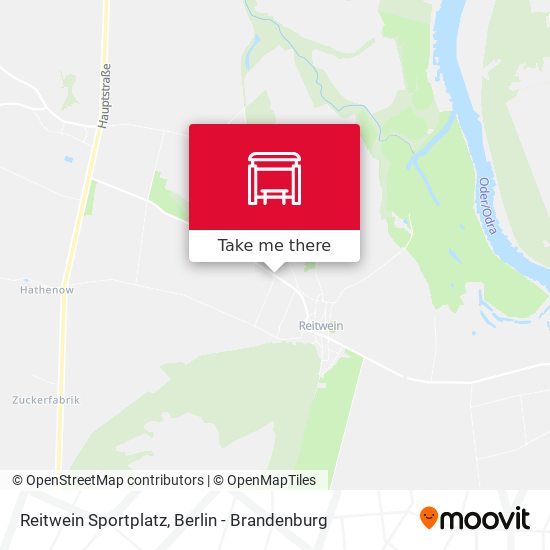 Reitwein Sportplatz map