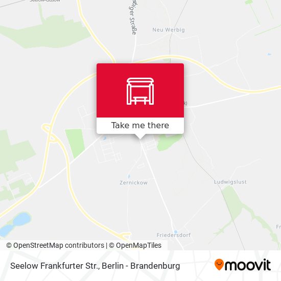 Seelow Frankfurter Str. map