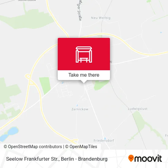 Карта Seelow Frankfurter Str.