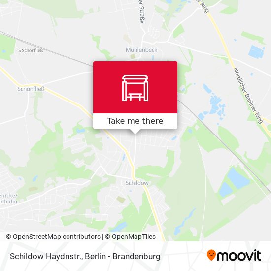 Schildow Haydnstr. map
