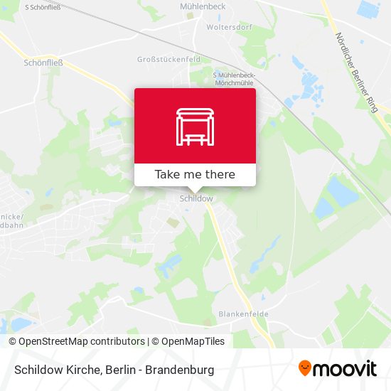 Schildow Kirche map