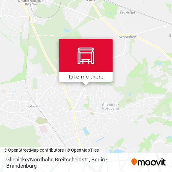 Glienicke / Nordbahn Breitscheidstr. map