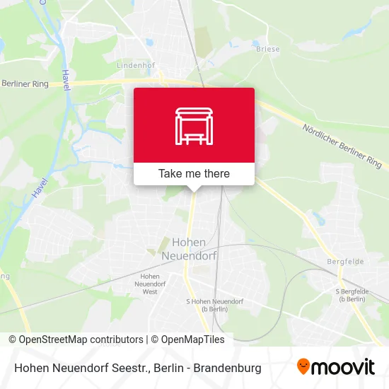 Hohen Neuendorf Seestr. map