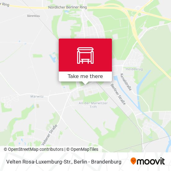 Velten Rosa-Luxemburg-Str. map