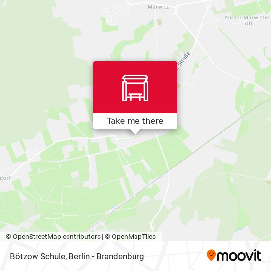 Bötzow Schule map