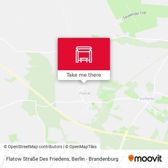 Flatow Straße Des Friedens map