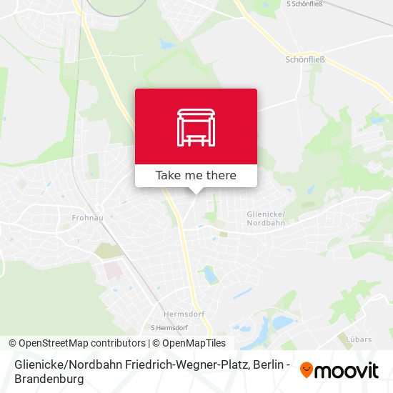 Glienicke / Nordbahn Friedrich-Wegner-Platz map