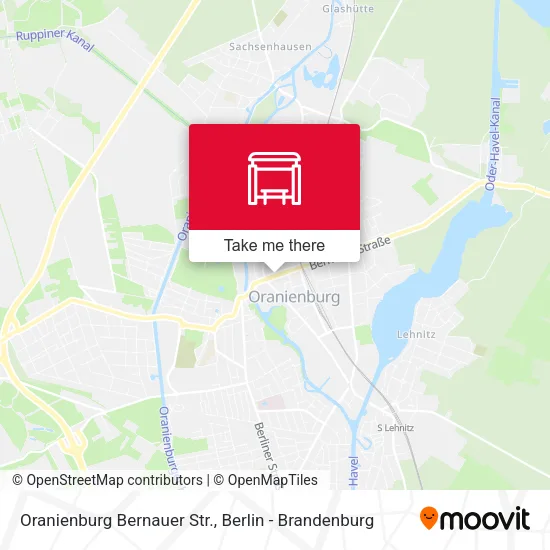 Карта Oranienburg Bernauer Str.