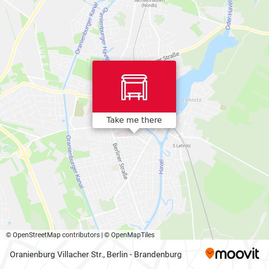 Oranienburg Villacher Str. map