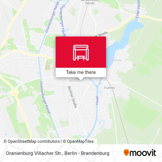 Oranienburg Villacher Str. map