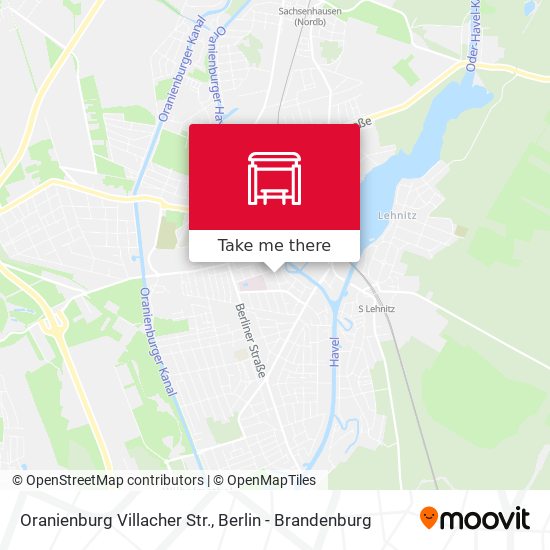 Oranienburg Villacher Str. map