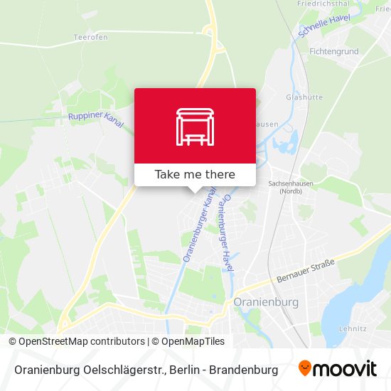 Oranienburg Oelschlägerstr. map