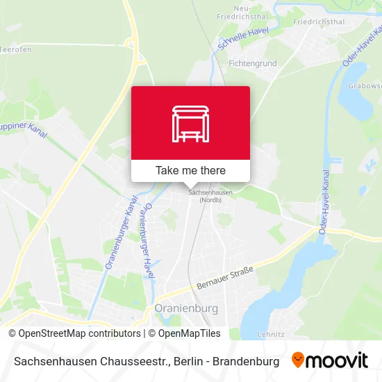 Sachsenhausen Chausseestr. map