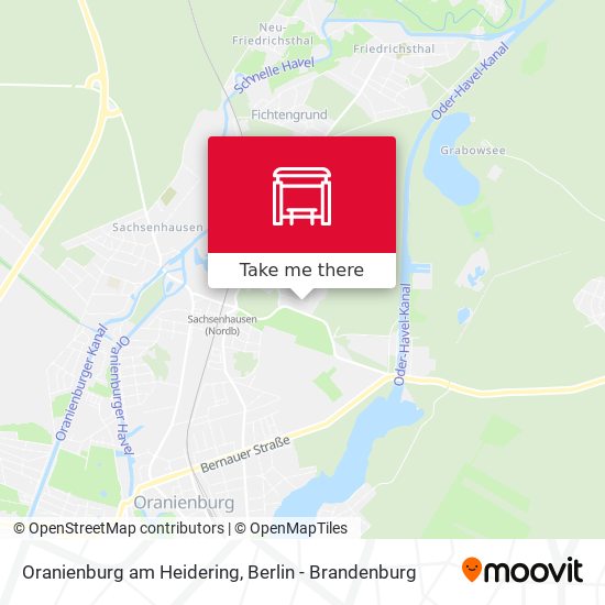 Oranienburg am Heidering map