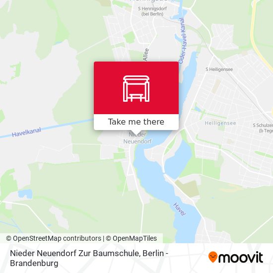 Nieder Neuendorf Zur Baumschule map