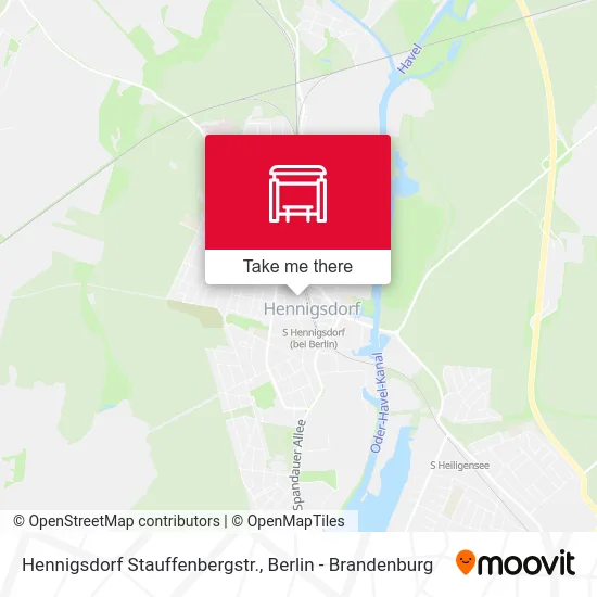 Hennigsdorf Stauffenbergstr. map