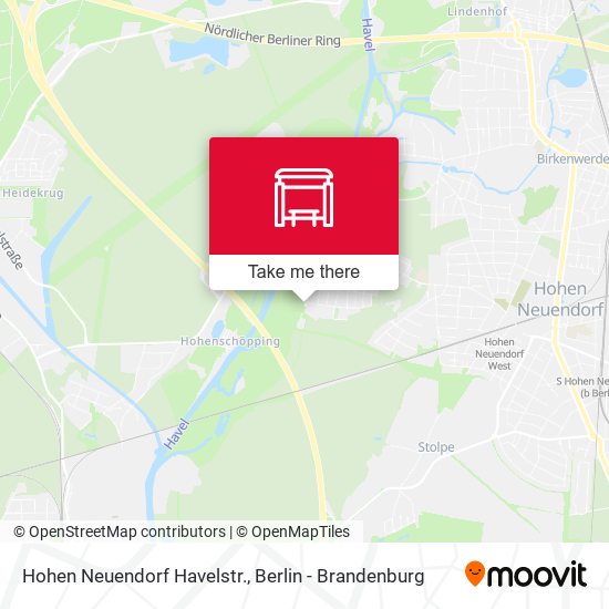 Hohen Neuendorf Havelstr. map