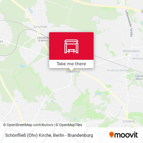 Schönfließ (Ohv) Kirche map