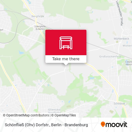 Schönfließ (Ohv) Dorfstr. map