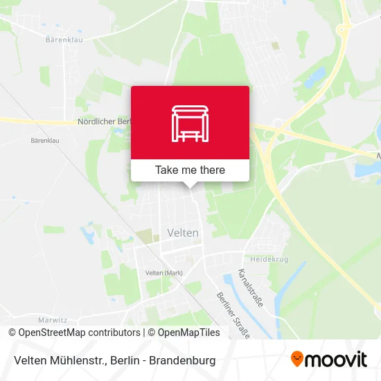 Velten Mühlenstr. map